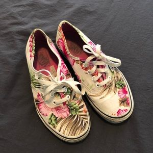Floral Vans
